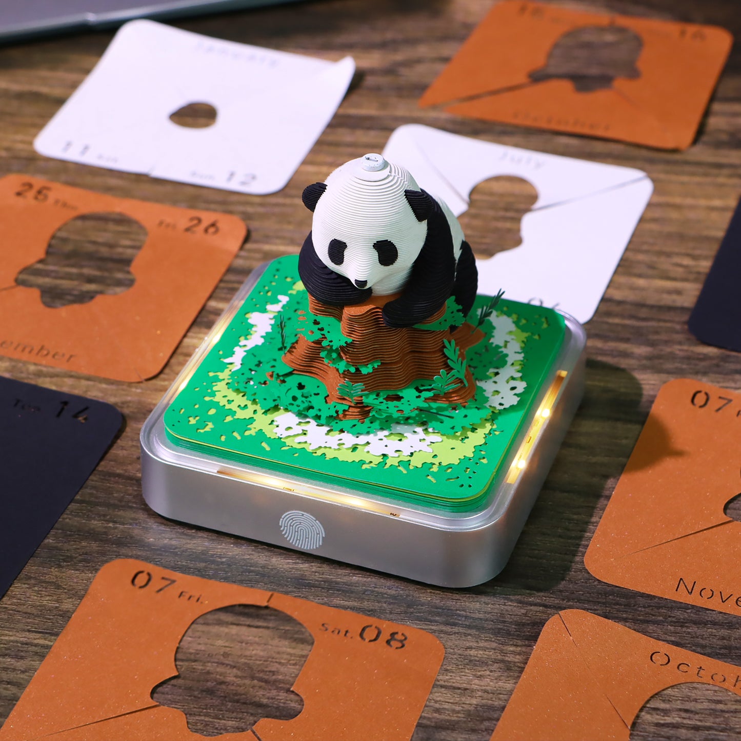 2025 Climbing Panda Calendar