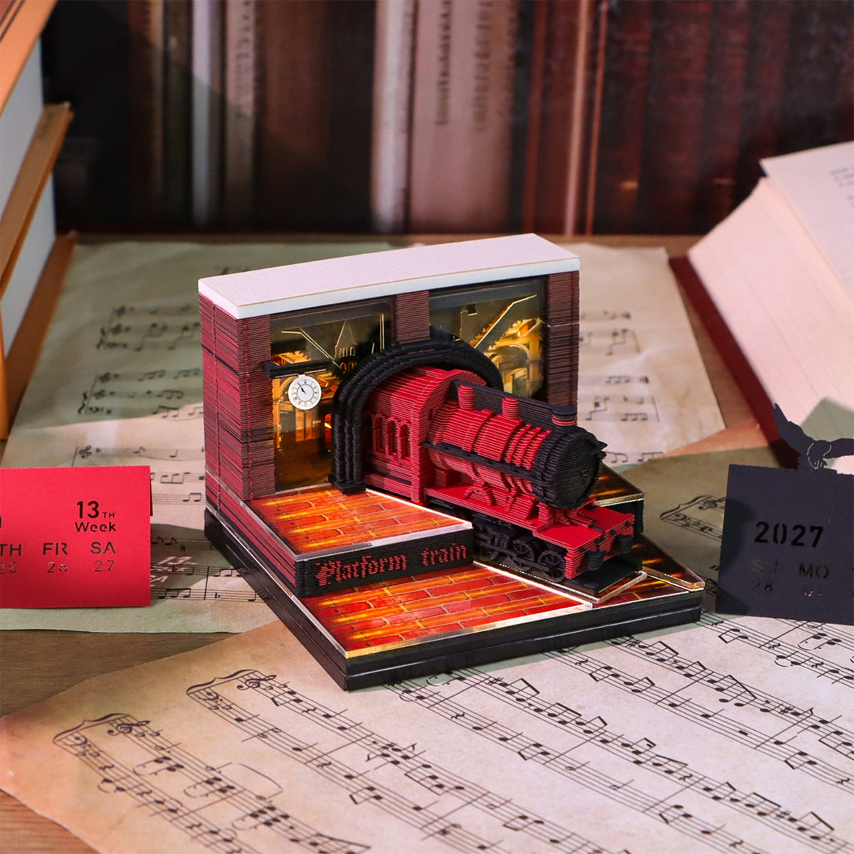 2027 Platform Magical Train Calendar