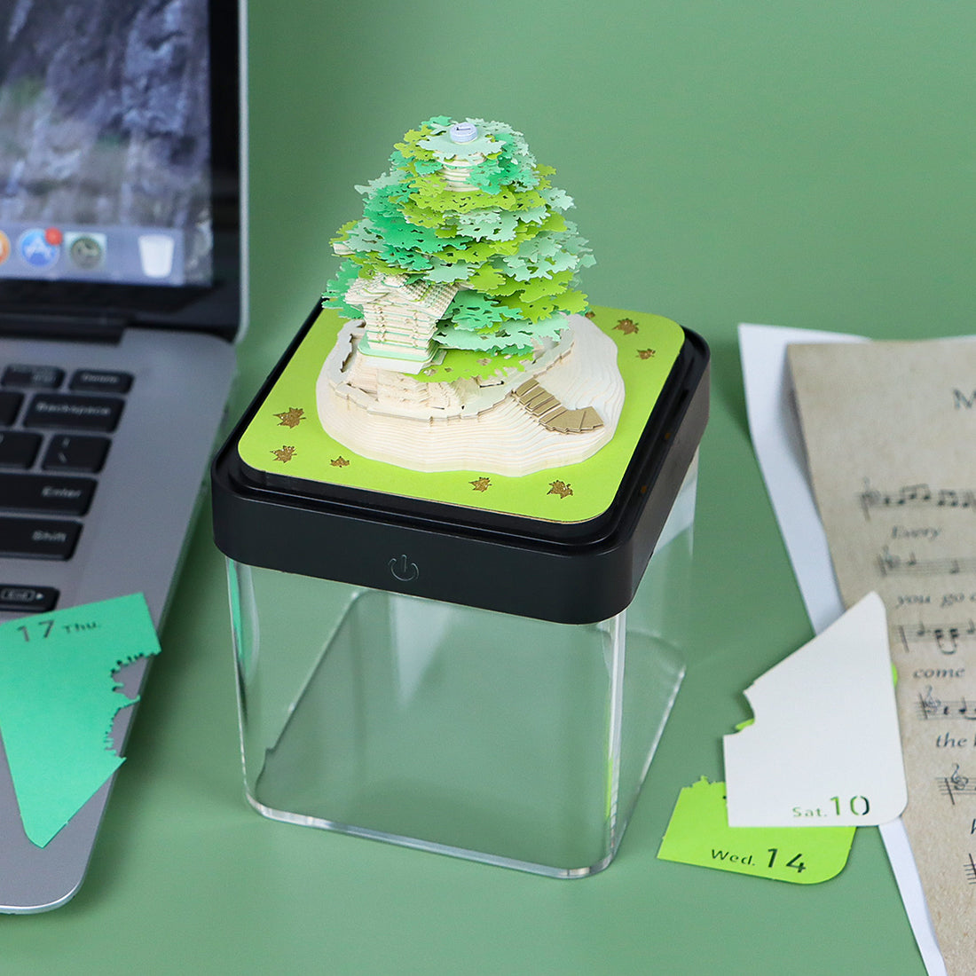 2025 Green Treehouse Calendar