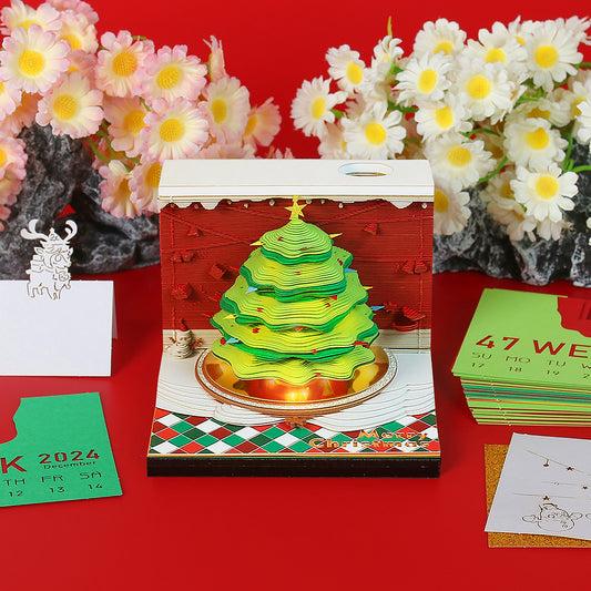 Christmas Tree 3D Calendar