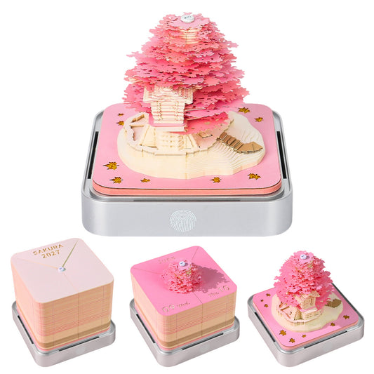 2027 Pink Treehouse Calendar