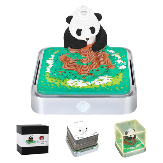 2026 Climbing Panda Calendar