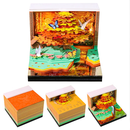 2027 Sycamore Tree 3D Calendar