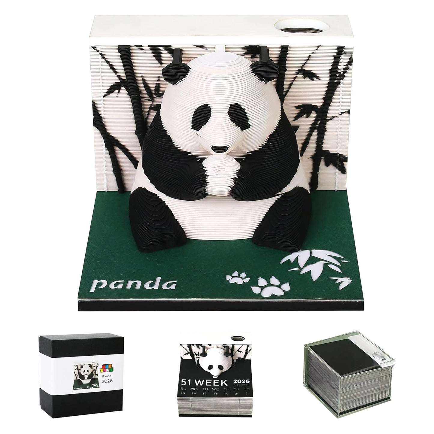 2026 Panda Weekly Calendar