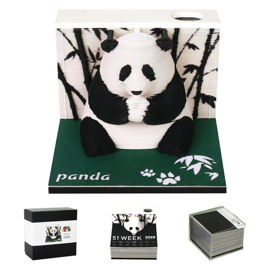 2026 Panda Weekly Calendar
