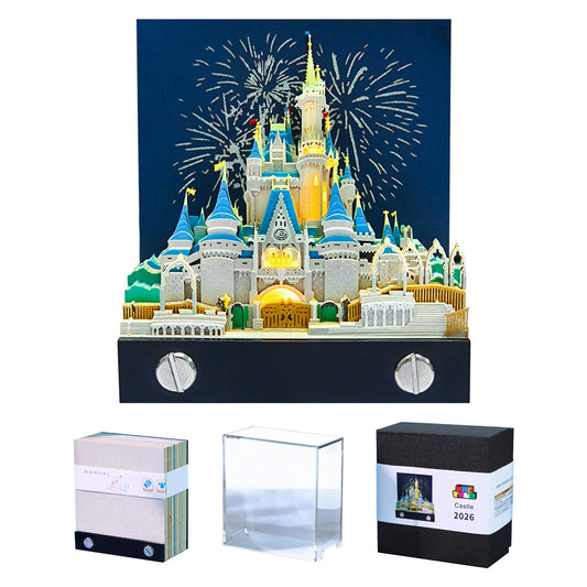 Princess Castle 3D Memo Pad 2026