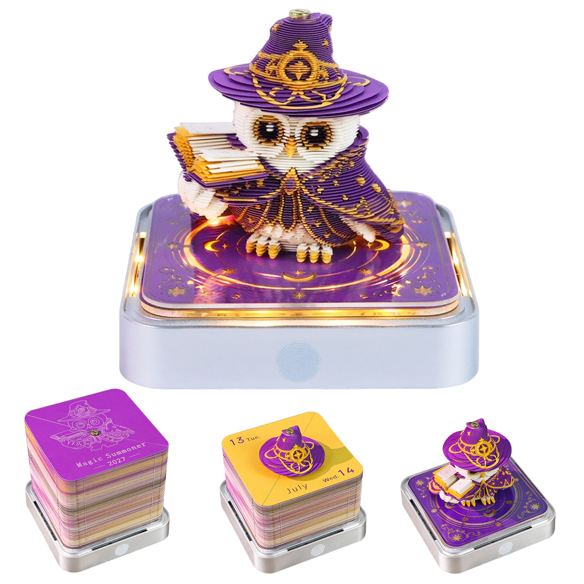 2027 Magic Owl 3D Calendar