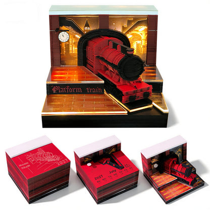 2027 Platform Magical Train Calendar