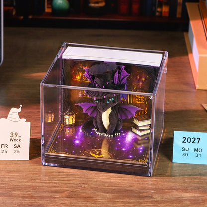 2027 Dragon 3D Calendar