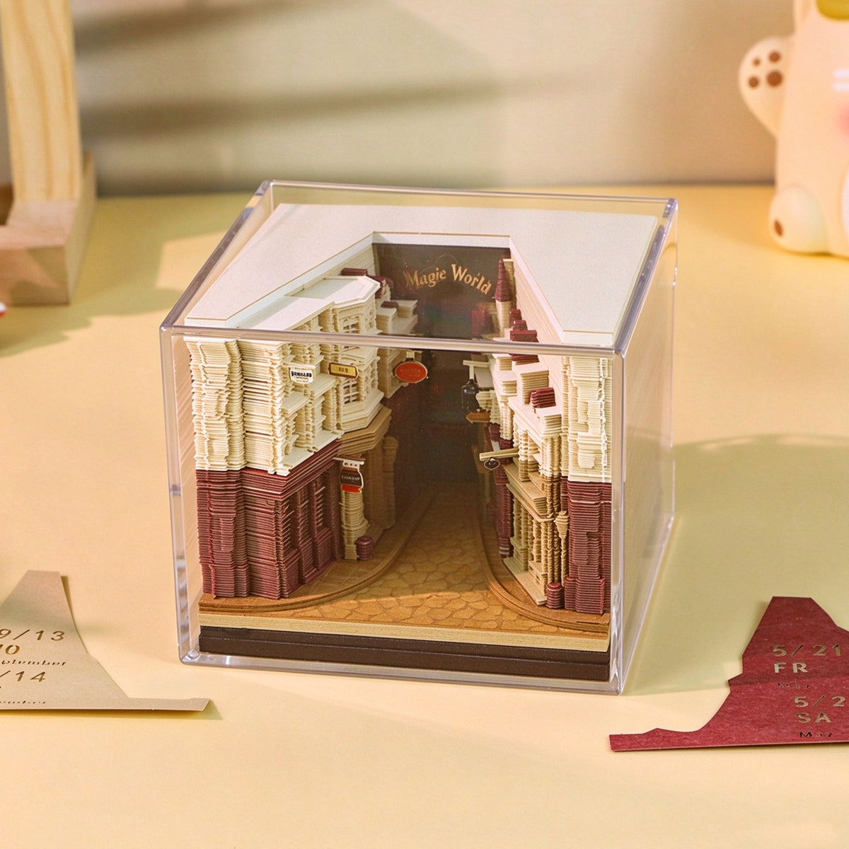 2027 Diagon Alley 3D Calendar