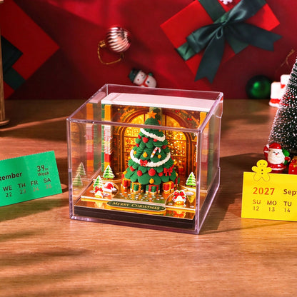 2027 Christmas Tree Sculpture 3D Calendar