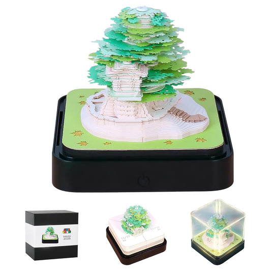 2026 Green Treehouse Calendar