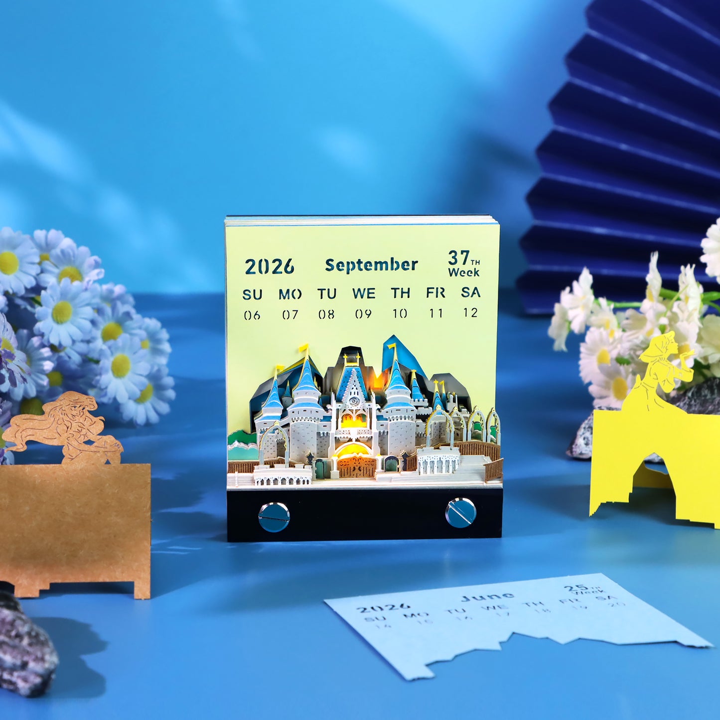 Princess Castle 3D Memo Pad 2026