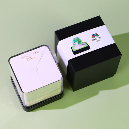 2026 Green Treehouse Calendar