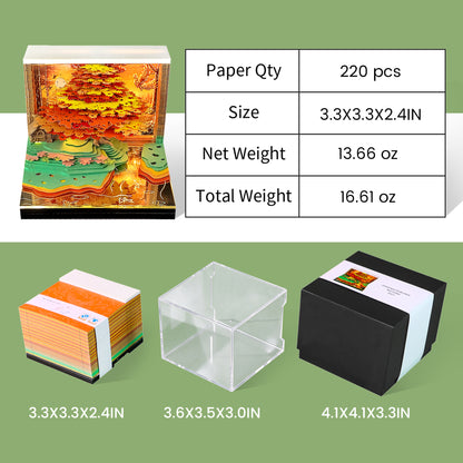 2027 Sycamore Tree 3D Calendar