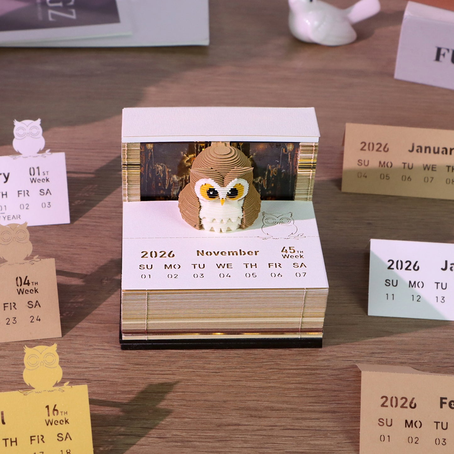 2026 Owl Calendar