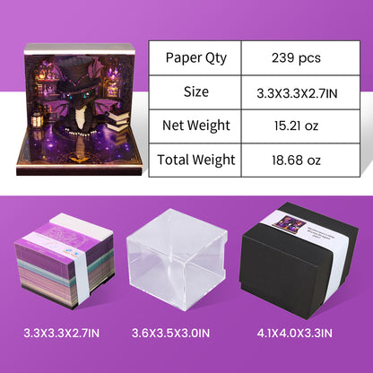 2027 Dragon 3D Calendar