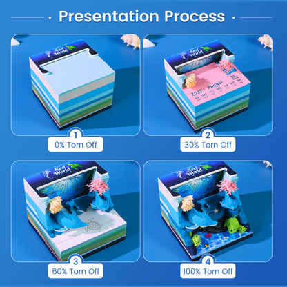 2027 Underwater World 3D Calendar