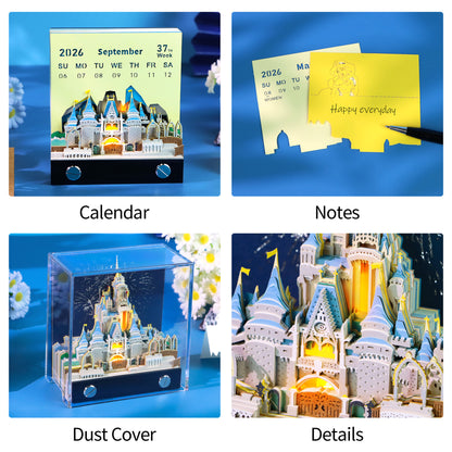 Princess Castle 3D Memo Pad 2026