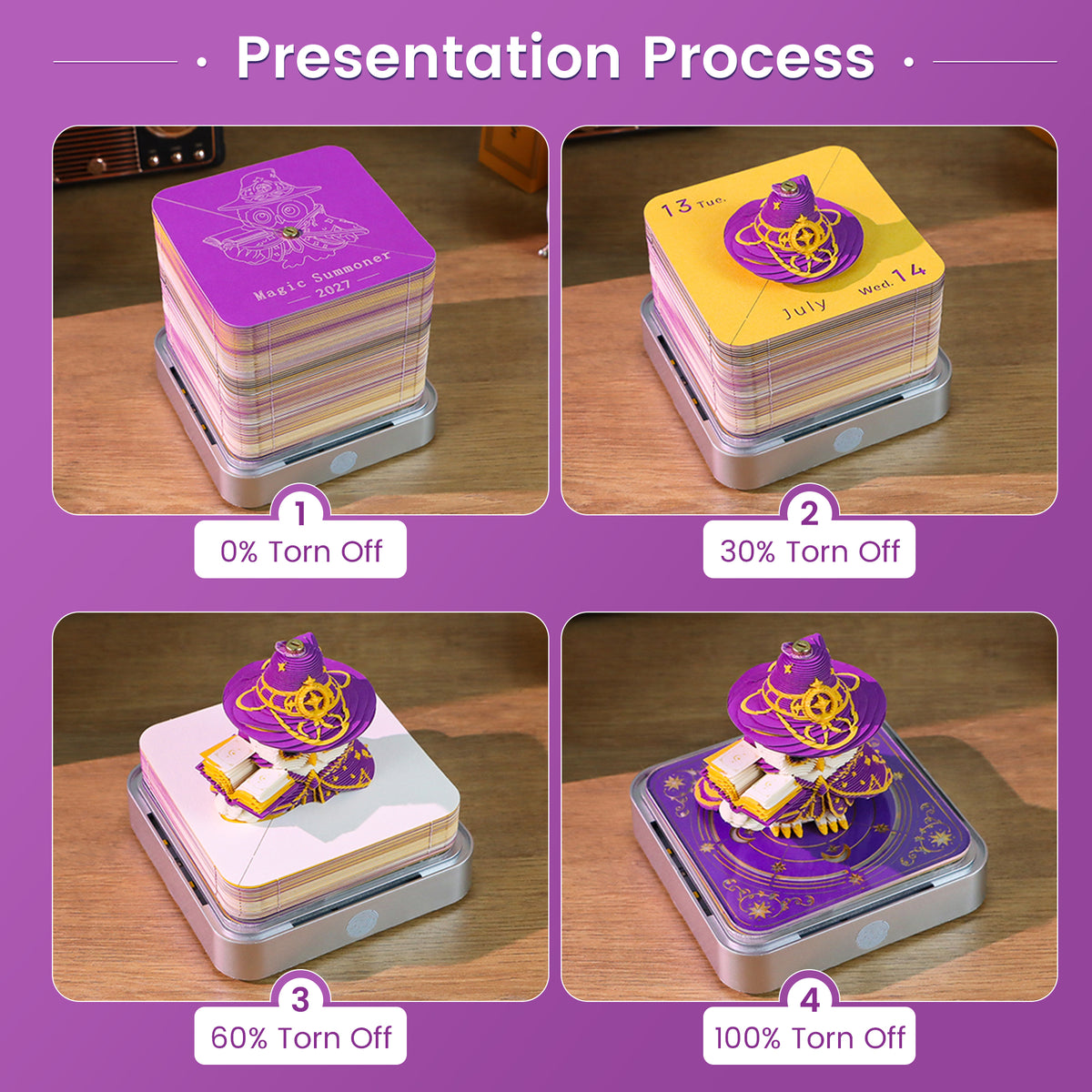 2027 Magic Owl 3D Calendar