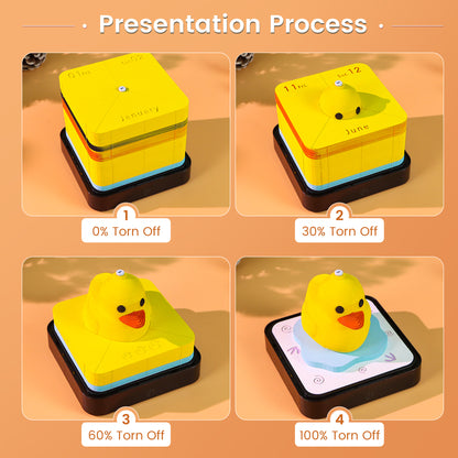 2027 Duck 3D Calendar