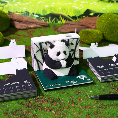 2026 Panda Weekly Calendar