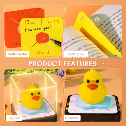 2027 Duck 3D Calendar