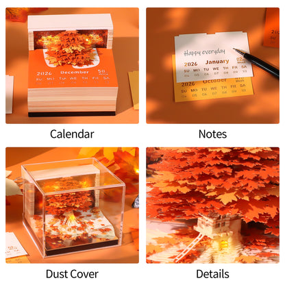 2026 New Maple Tree Carousel Calendar