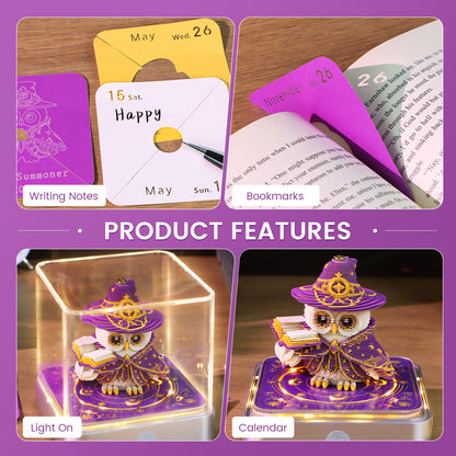 2027 Magic Owl 3D Calendar