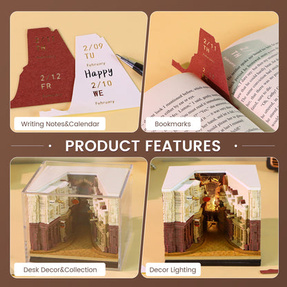2027 Diagon Alley 3D Calendar