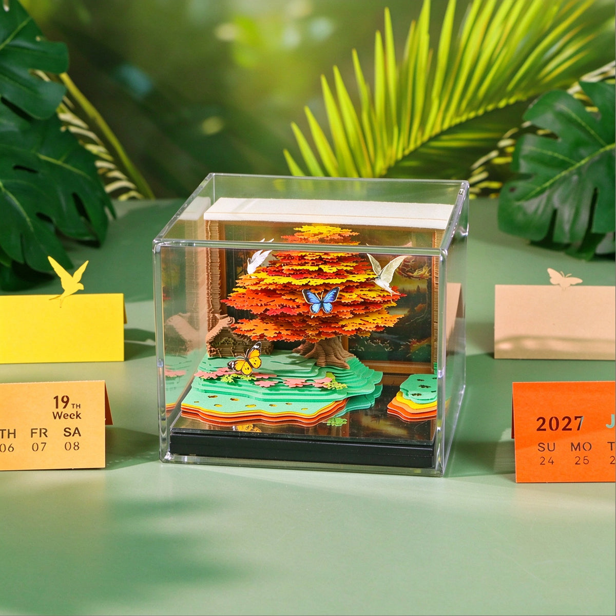 2027 Sycamore Tree 3D Calendar