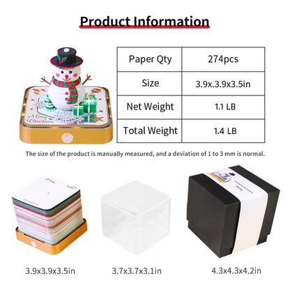 2026 Christmas Snowman Calendar