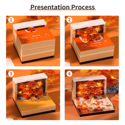 2026 New Maple Tree Carousel Calendar