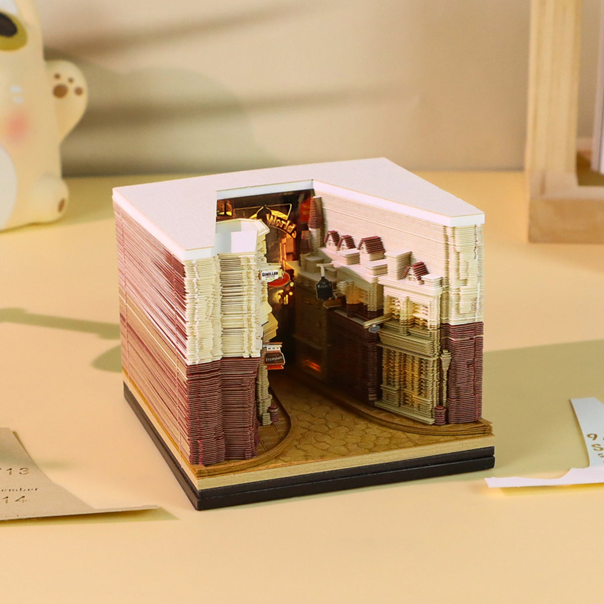 2027 Diagon Alley 3D Calendar