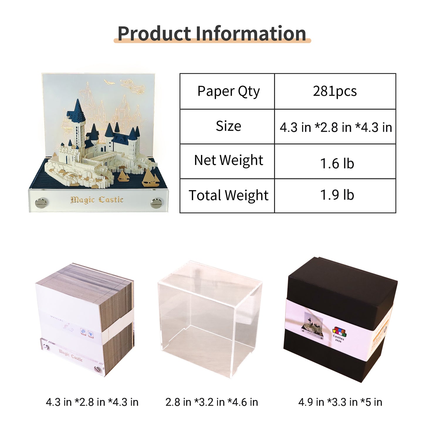 2026 New Magic Castle Calendar