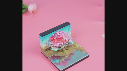 Treehouse 3D Art Memo Pad(Colourful) 2026