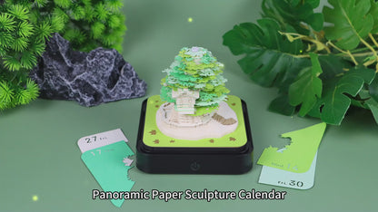 2026 Green Treehouse Calendar