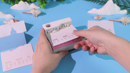 2026 Santorini Calendar