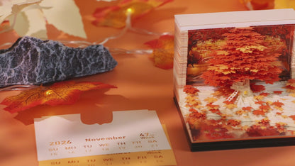 2026 New Maple Tree Carousel Calendar